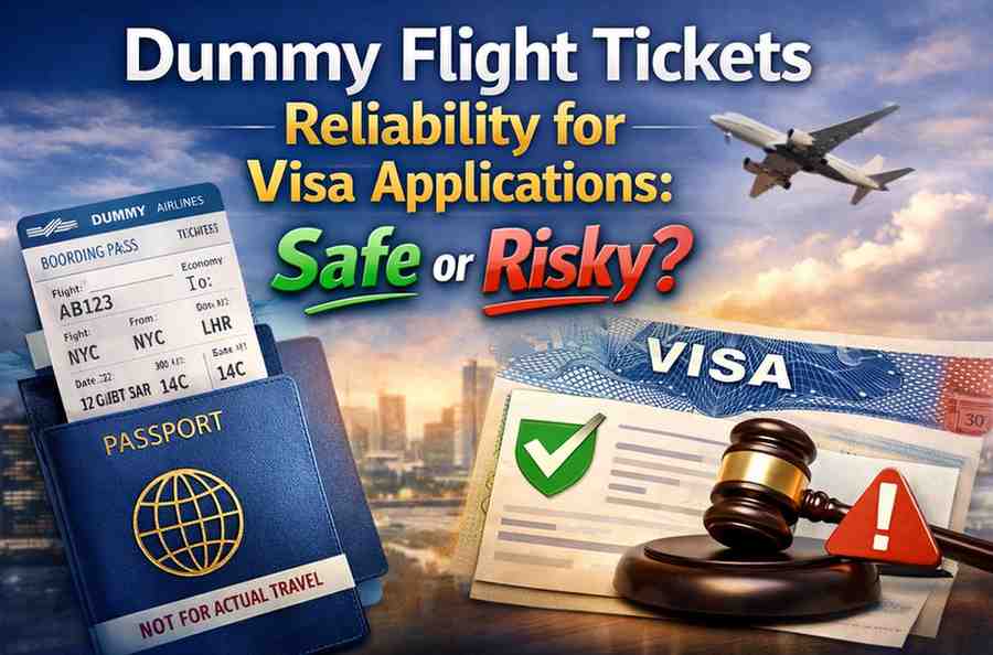 Dummy Flight Tickets Reliability for Visa Applications: Safe or Risky?