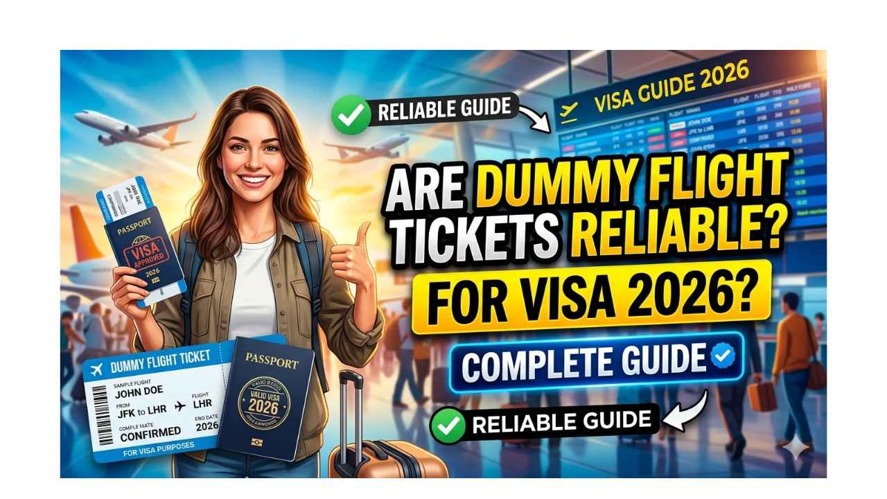 Get Dummy Ticket for Visa | How Long Are Dummy Tickets Valid For? Duration, Rules & Tips