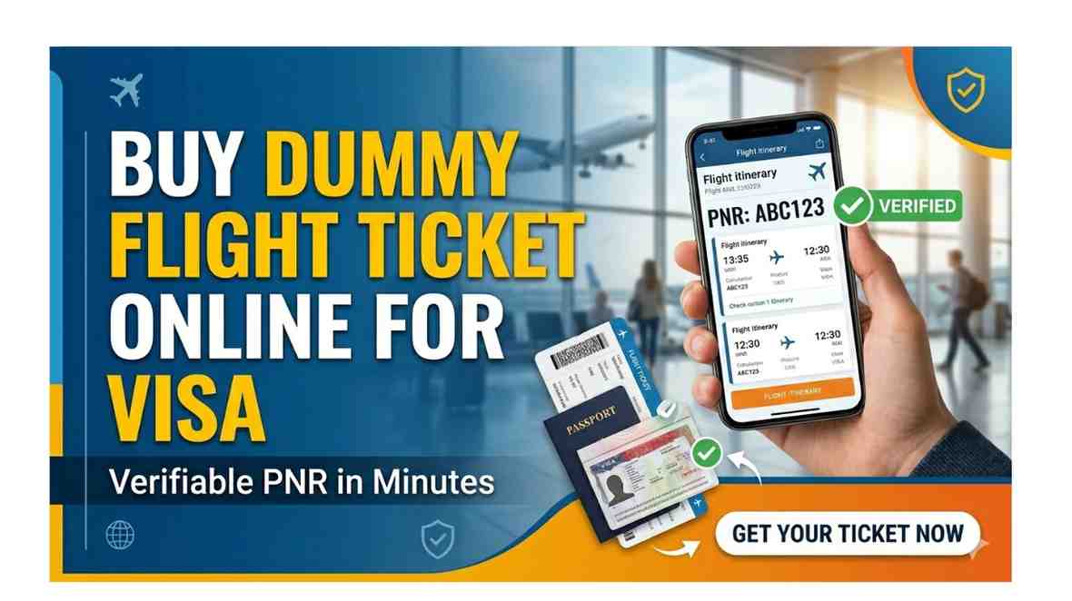 Buy Dummy Ticket for Visa: Complete Guide to Flight Reservations for Visa Applications (2026)