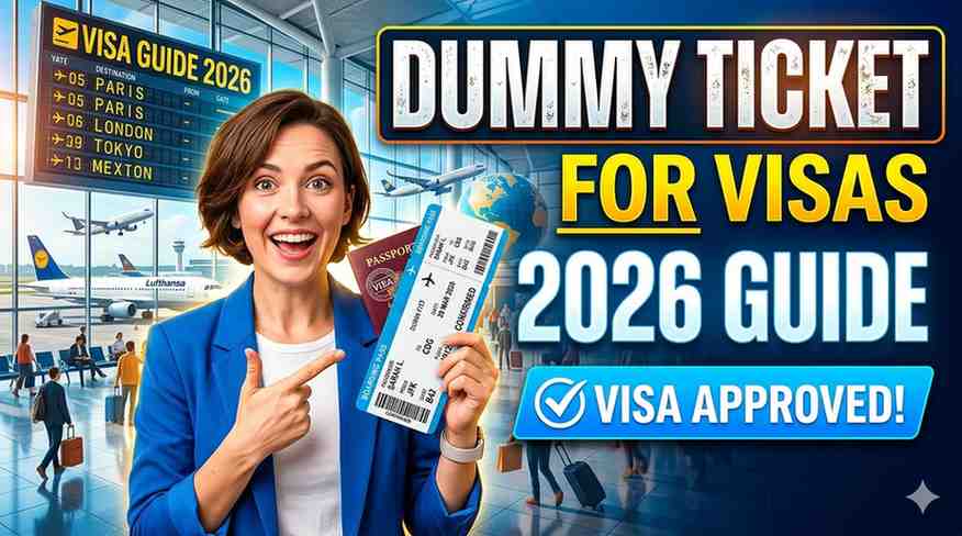 Dummy Ticket for Visa: The Complete 2025 Guide | What, Where & How
