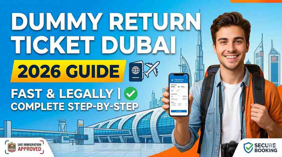 Dummy Return Ticket Dubai: How to Get One Fast & Legally 2026 Guide