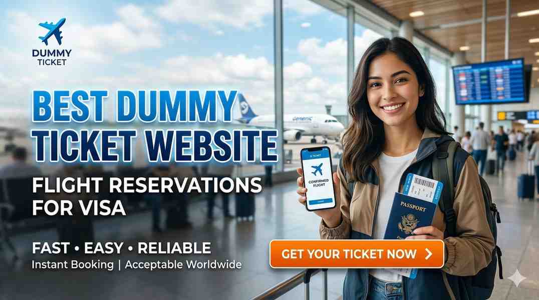 Best Dummy Ticket Website | Flight Reservations for Visa