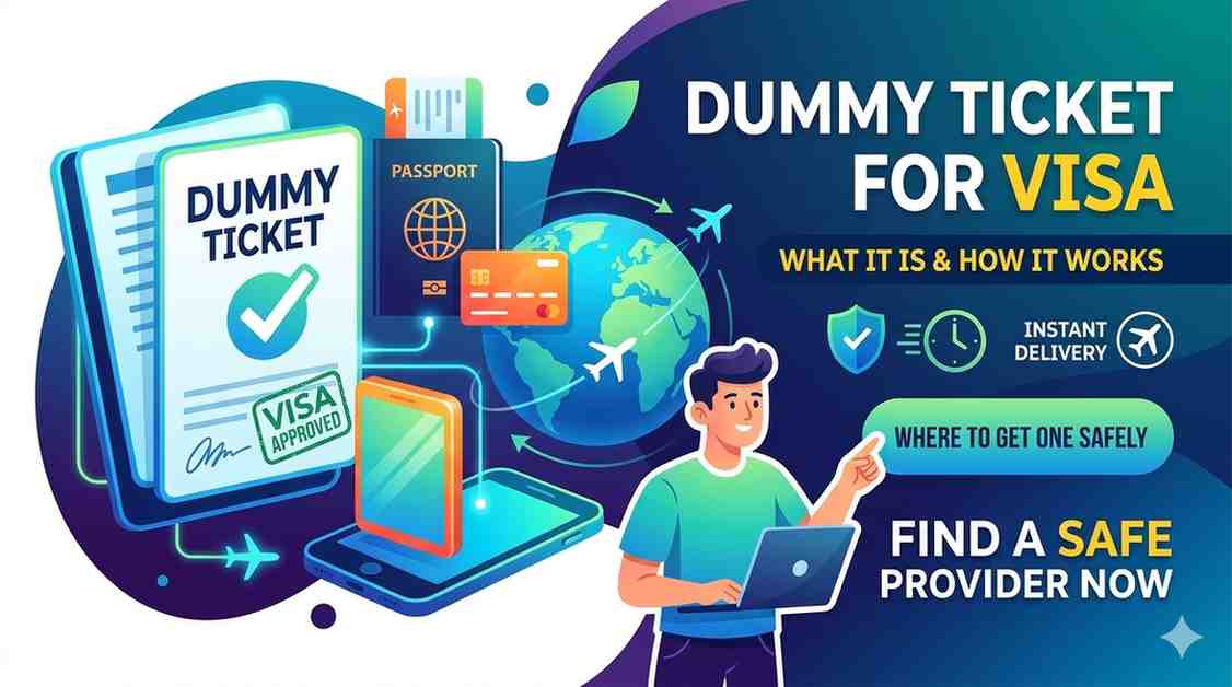 Dummy Ticket for Visa: What It Is, How It Works & Where to Get One Safely