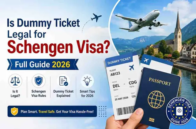 Is Dummy Ticket Legal for Schengen Visa? Full Guide 2026