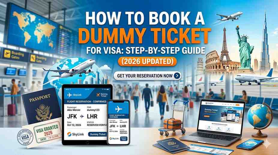 How to Book a Dummy Ticket for Visa: Step-by-Step Guide (2026 Updated)