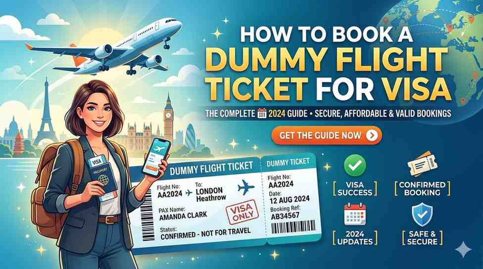 How to Book a Dummy Flight Ticket for Visa — The Complete 2024 Guide