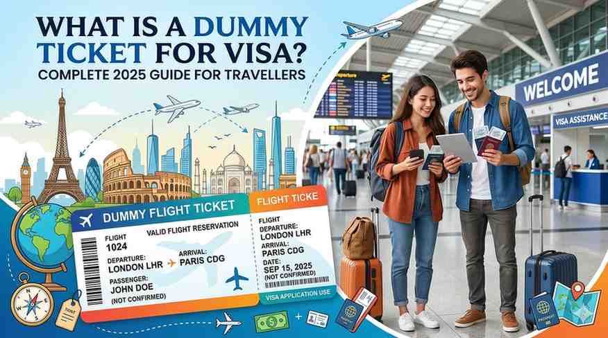 What Is a Dummy Ticket for Visa? Complete 2025 Guide for Travellers