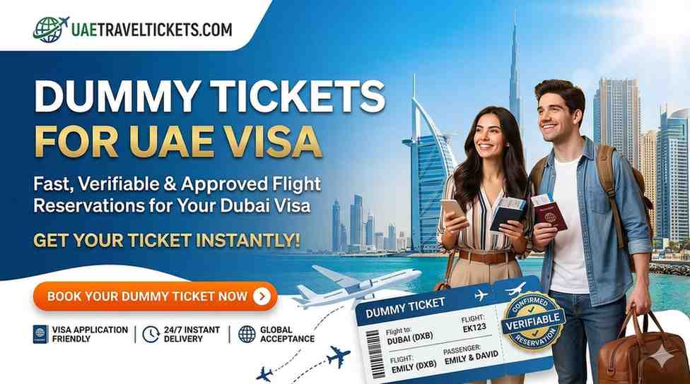 Dummy Tickets for UAE Visa | Complete Guide 2026 – What Works & How to Get One Safely