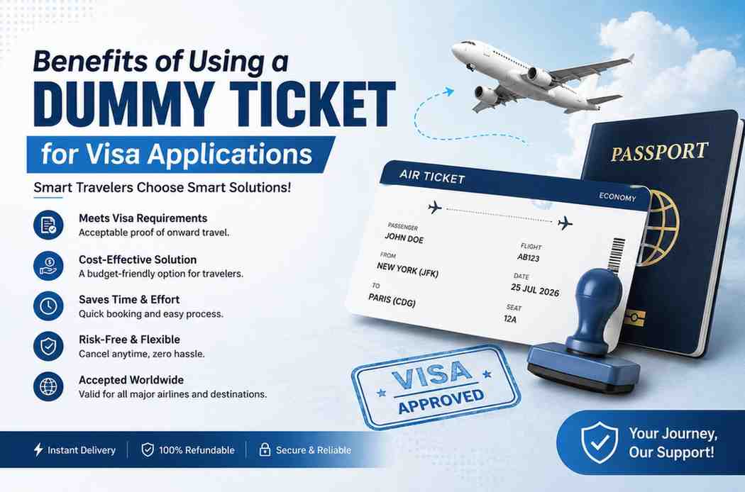 Benefits of Using a Dummy Ticket for Visa Applications