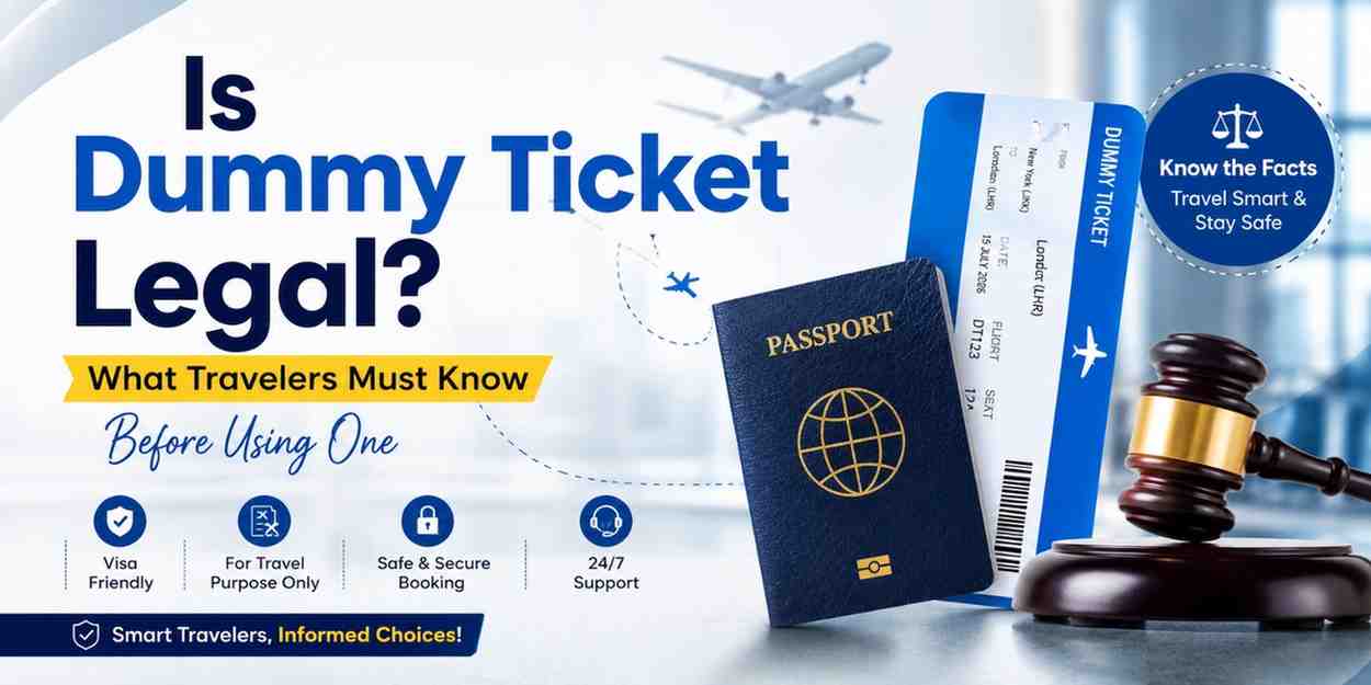 Is Dummy Ticket Legal? What Travelers Must Know Before Using One